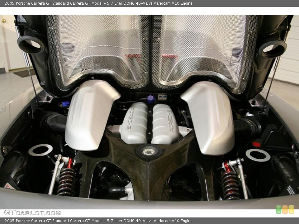 5.7 Liter DOHC 40-Valve Variocam V10 Engine for the 2005 Porsche Carrera GT #47197805