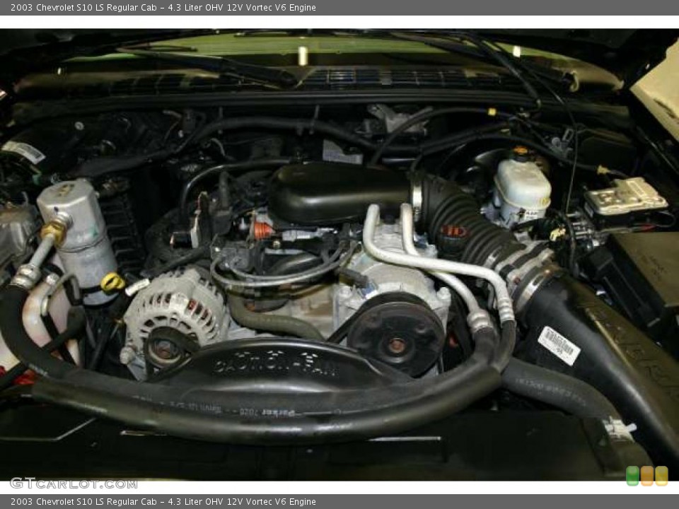 4.3 Liter OHV 12V Vortec V6 Engine for the 2003 Chevrolet S10 #47198351