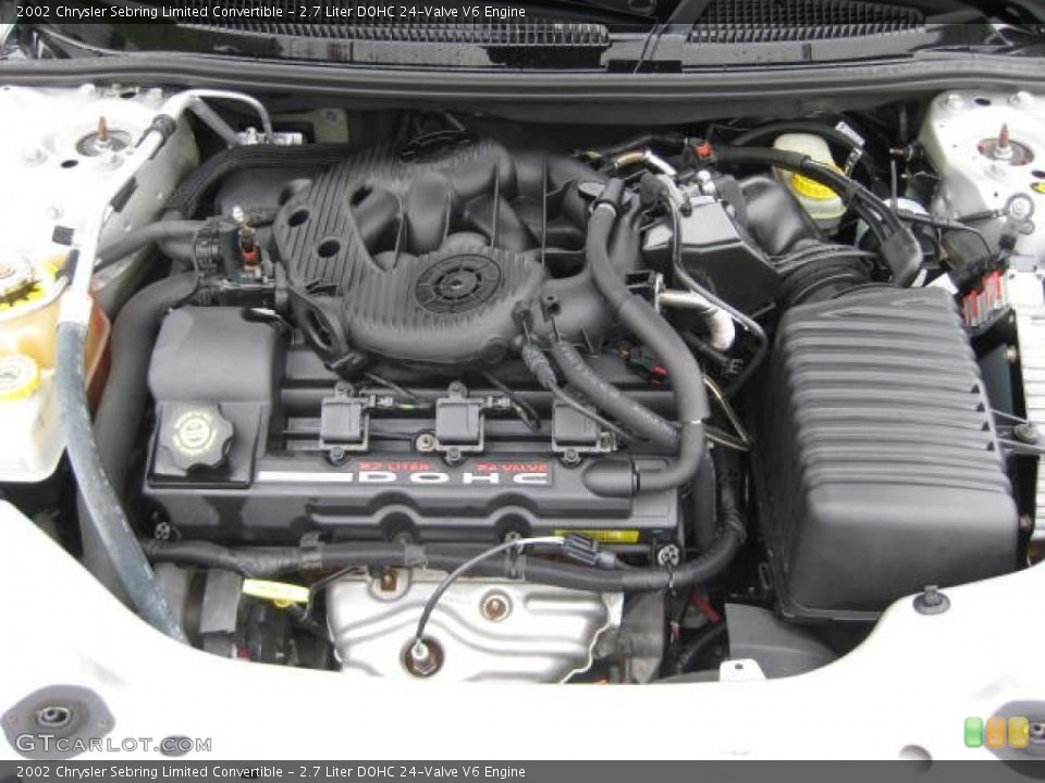 2.7 Liter DOHC 24-Valve V6 Engine for the 2002 Chrysler Sebring #47198564