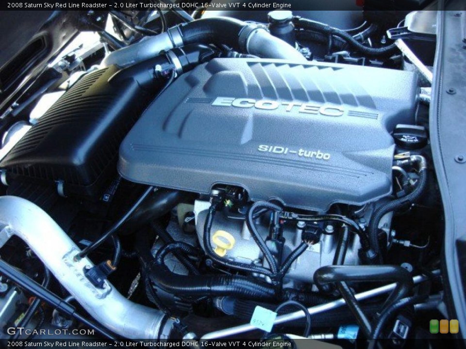 2.0 Liter Turbocharged DOHC 16-Valve VVT 4 Cylinder Engine for the 2008 Saturn Sky #47199602