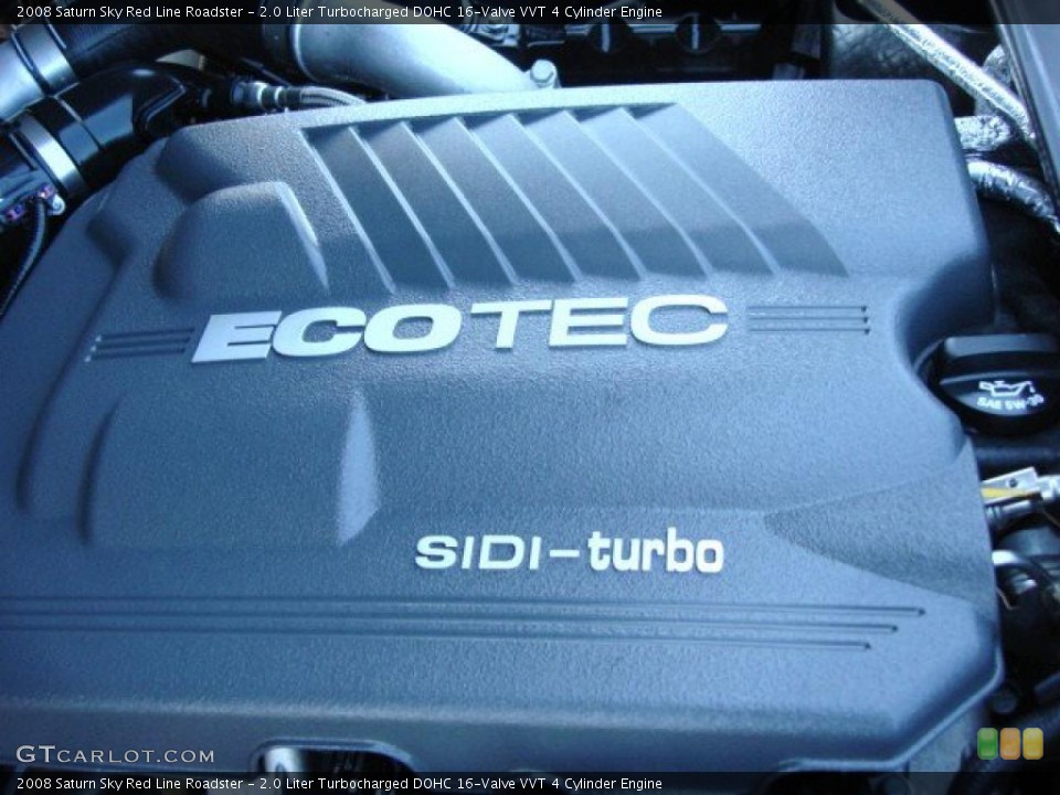2.0 Liter Turbocharged DOHC 16-Valve VVT 4 Cylinder Engine for the 2008 Saturn Sky #47199617