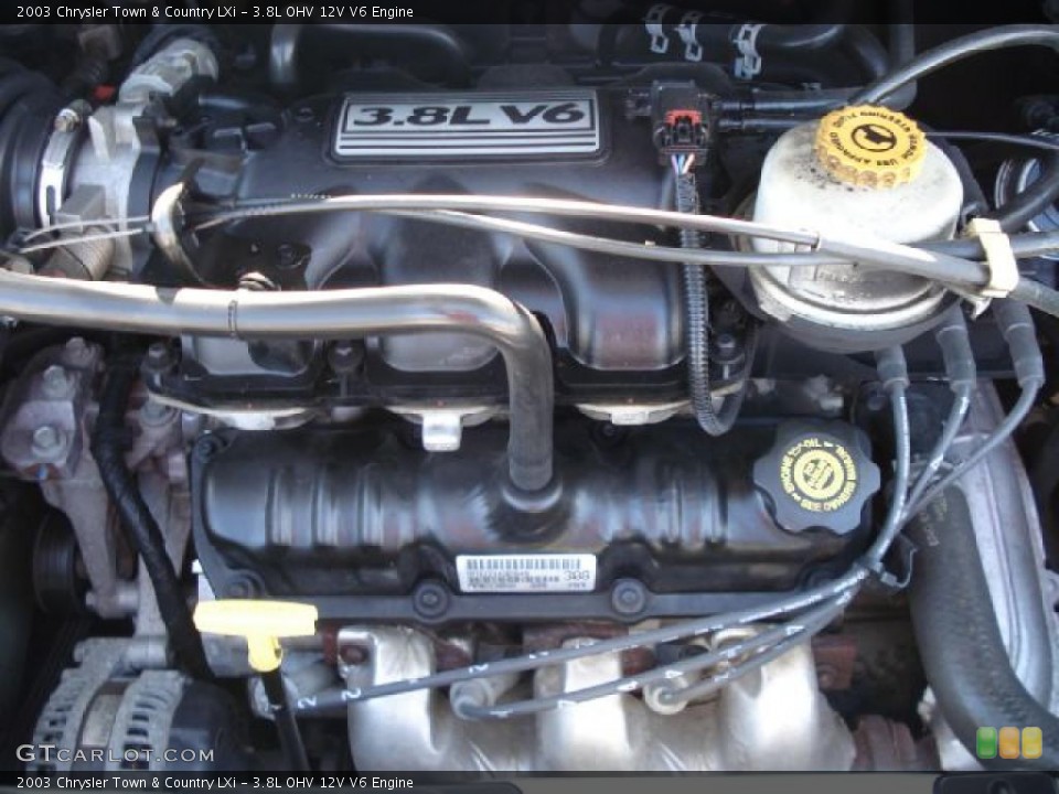 3.8L OHV 12V V6 Engine for the 2003 Chrysler Town & Country #47200688