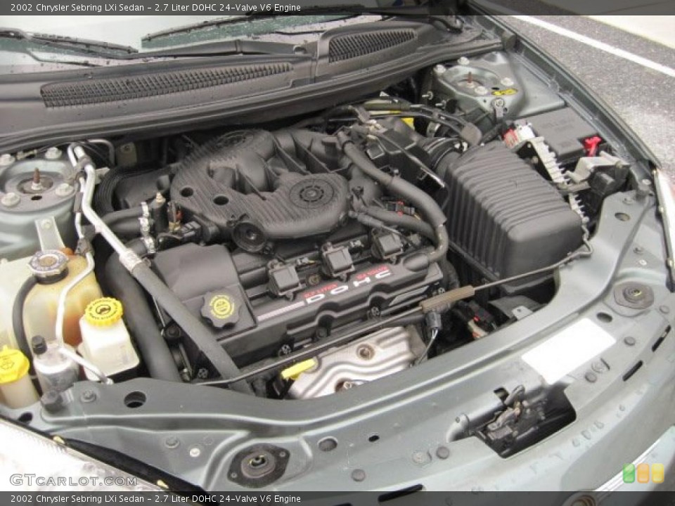 2.7 Liter DOHC 24-Valve V6 Engine for the 2002 Chrysler Sebring #47201099