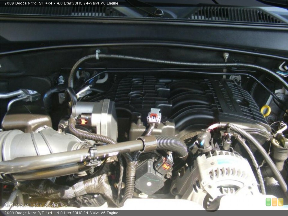 4.0 Liter SOHC 24-Valve V6 Engine for the 2009 Dodge Nitro #47204267