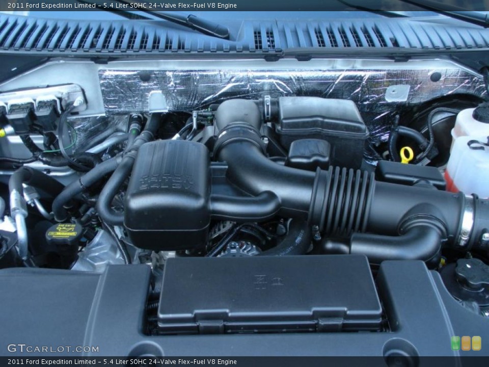 5.4 Liter SOHC 24-Valve Flex-Fuel V8 Engine for the 2011 Ford Expedition #47205872