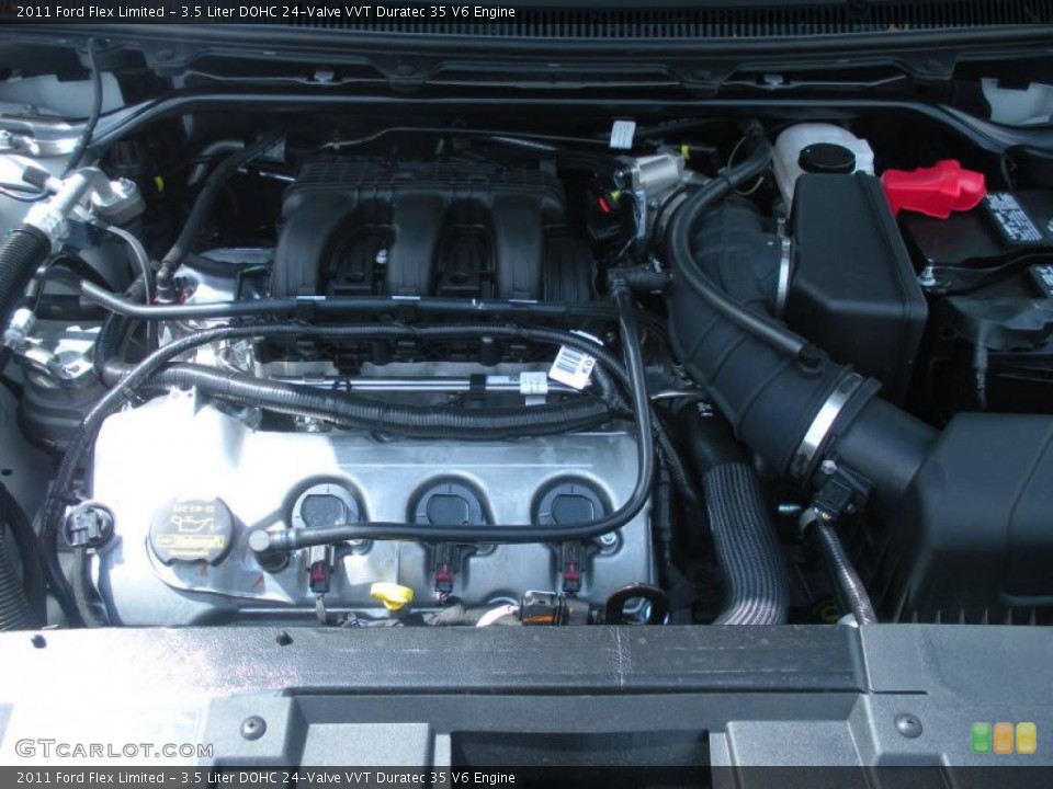 3.5 Liter DOHC 24-Valve VVT Duratec 35 V6 Engine for the 2011 Ford Flex #47207063