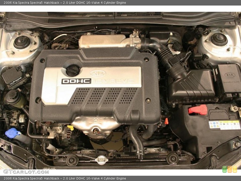 2.0 Liter DOHC 16-Valve 4 Cylinder Engine for the 2006 Kia Spectra #47211377