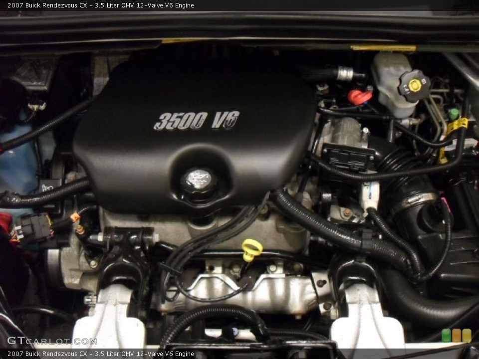 3.5 Liter OHV 12-Valve V6 Engine for the 2007 Buick Rendezvous #47214659