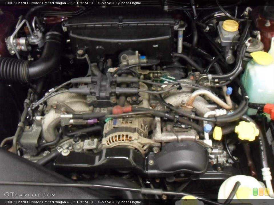 2.5 Liter SOHC 16-Valve 4 Cylinder Engine for the 2000 Subaru Outback #47215082