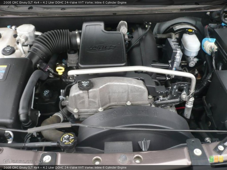 4.2 Liter DOHC 24-Valve VVT Vortec Inline 6 Cylinder Engine for the 2008 GMC Envoy #47217161