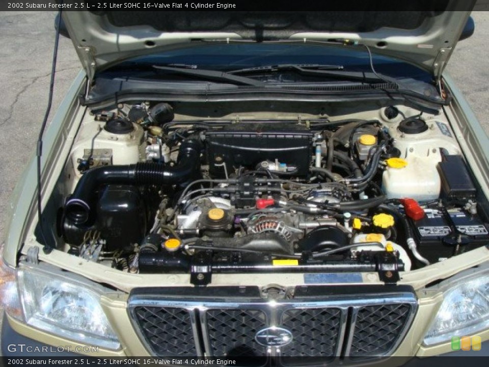 2.5 Liter SOHC 16-Valve Flat 4 Cylinder Engine for the 2002 Subaru Forester #47217827