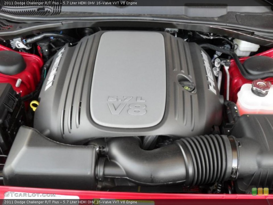 5.7 Liter HEMI OHV 16-Valve VVT V8 Engine for the 2011 Dodge Challenger #47217959