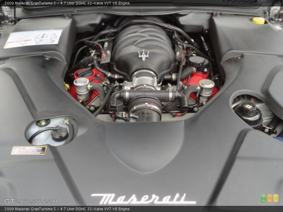 4.7 Liter DOHC 32-Valve VVT V8 Engine for the 2009 Maserati GranTurismo #47219996