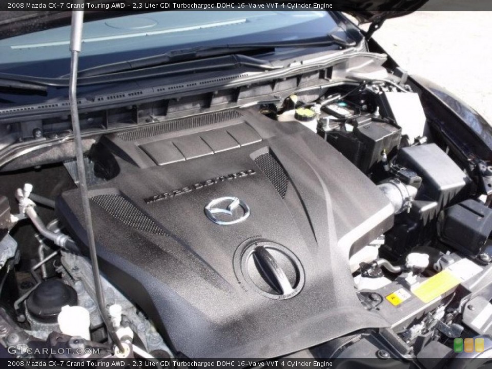 2.3 Liter GDI Turbocharged DOHC 16-Valve VVT 4 Cylinder Engine for the 2008 Mazda CX-7 #47223656