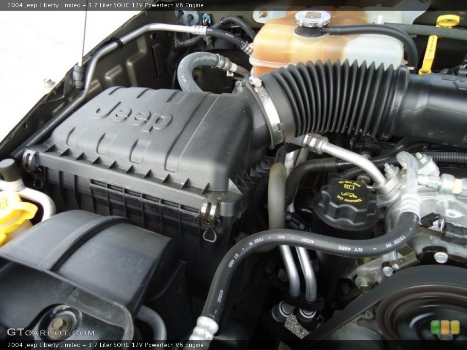 3.7 Liter SOHC 12V Powertech V6 Engine for the 2004 Jeep Liberty #47230028