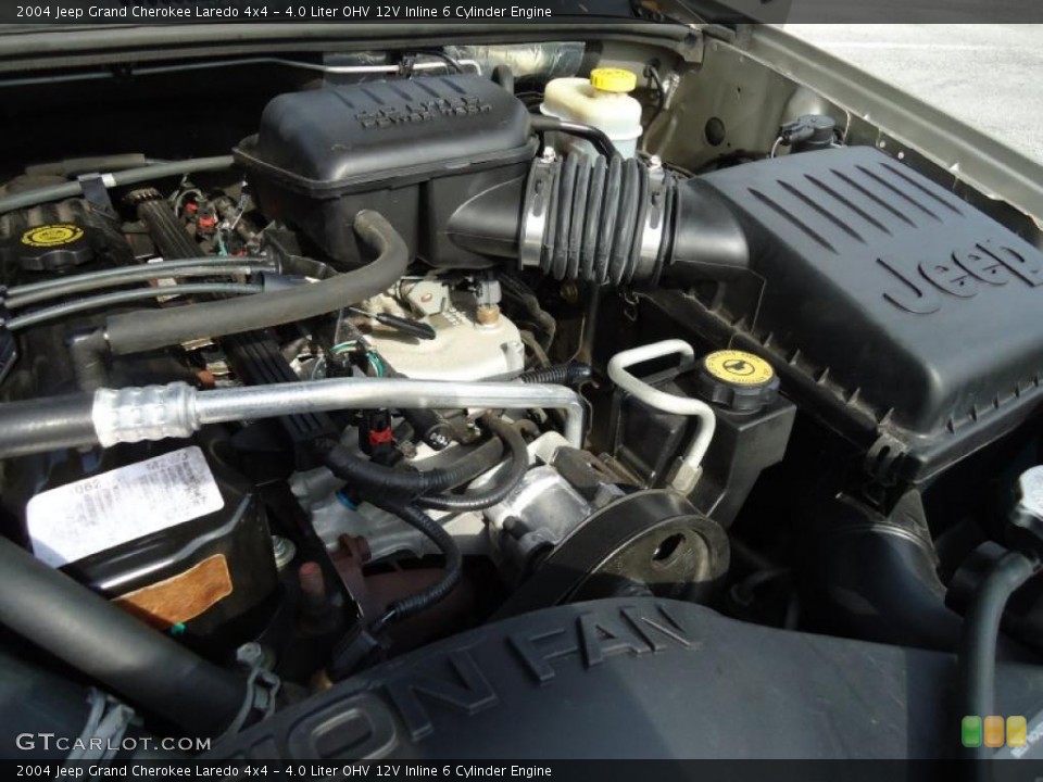 4.0 Liter OHV 12V Inline 6 Cylinder Engine for the 2004 Jeep Grand Cherokee #47230949