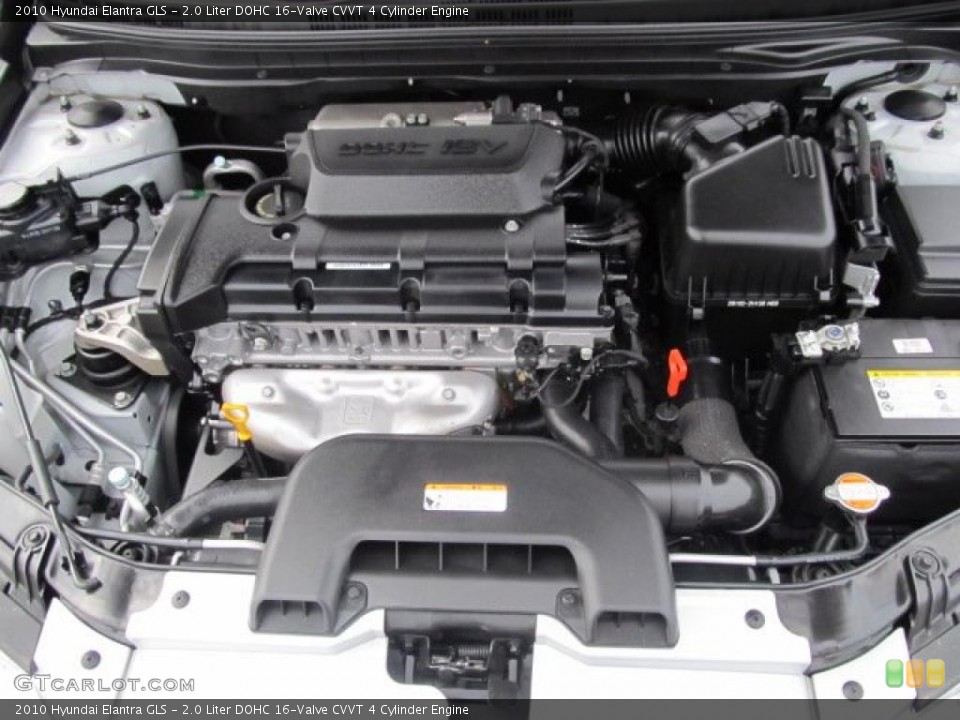2.0 Liter DOHC 16-Valve CVVT 4 Cylinder Engine for the 2010 Hyundai Elantra #47234342