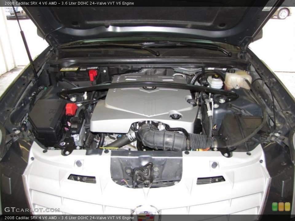 3.6 Liter DOHC 24-Valve VVT V6 Engine for the 2008 Cadillac SRX #47237141