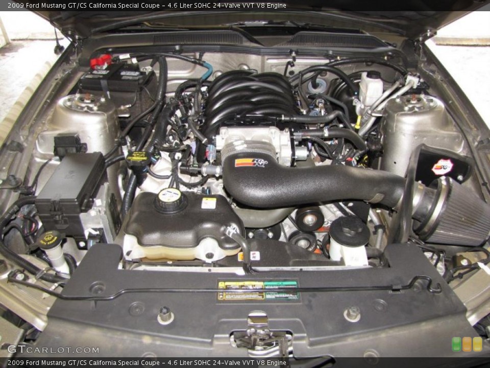 4.6 Liter SOHC 24-Valve VVT V8 Engine for the 2009 Ford Mustang #47237342