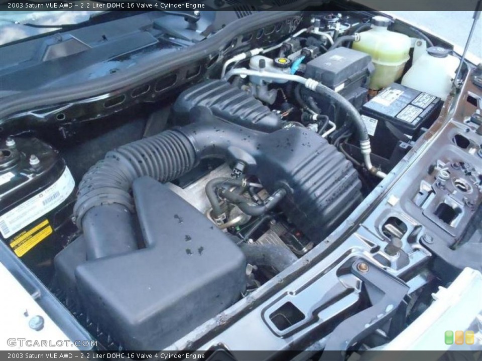 2.2 Liter DOHC 16 Valve 4 Cylinder Engine for the 2003 Saturn VUE #47239484