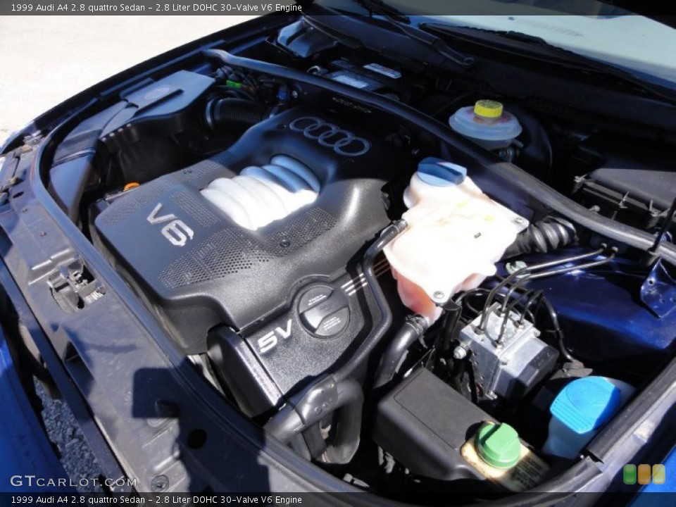 2.8 Liter DOHC 30-Valve V6 Engine for the 1999 Audi A4 #47241308