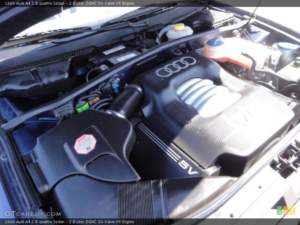 2.8 Liter DOHC 30-Valve V6 Engine for the 1999 Audi A4 #47241323