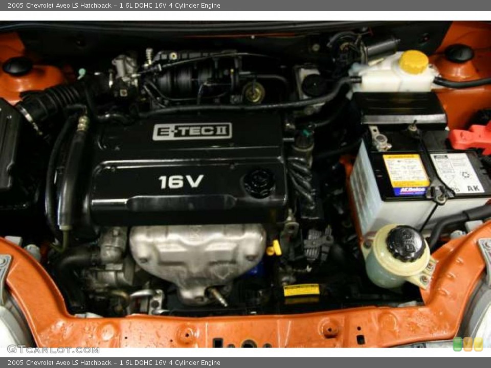 1.6L DOHC 16V 4 Cylinder Engine for the 2005 Chevrolet Aveo #47242835