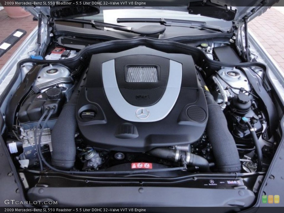 5.5 Liter DOHC 32-Valve VVT V8 Engine for the 2009 Mercedes-Benz SL #47245565