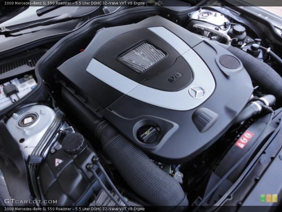 5.5 Liter DOHC 32-Valve VVT V8 Engine for the 2009 Mercedes-Benz SL #47245583