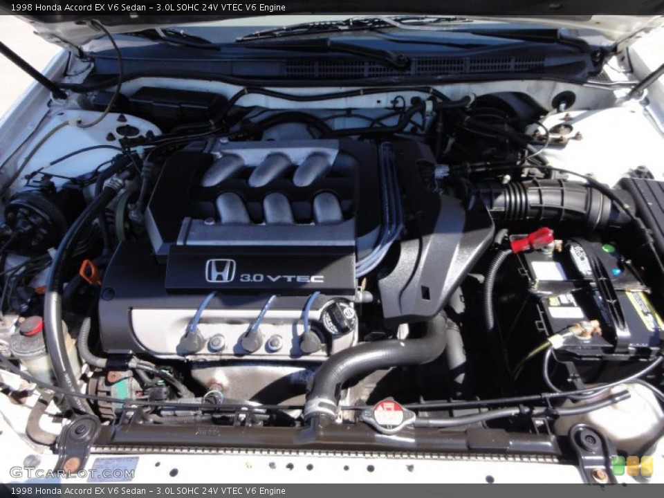 3.0L SOHC 24V VTEC V6 Engine for the 1998 Honda Accord #47249489