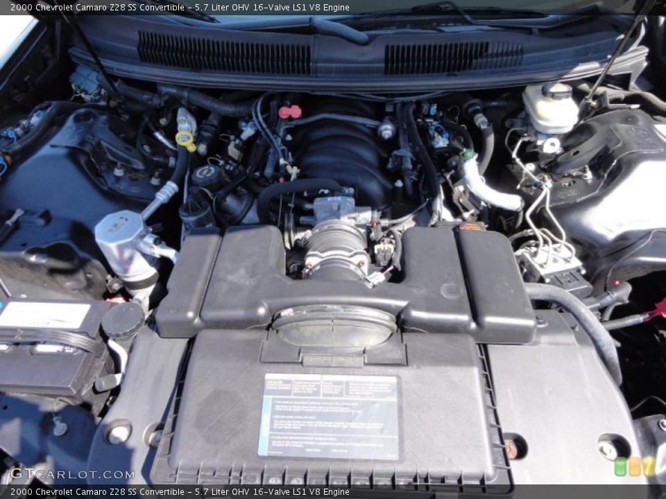 5.7 Liter OHV 16-Valve LS1 V8 Engine for the 2000 Chevrolet Camaro #47250656