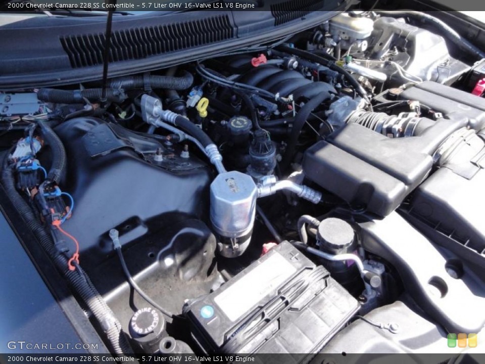 5.7 Liter OHV 16-Valve LS1 V8 Engine for the 2000 Chevrolet Camaro #47250662