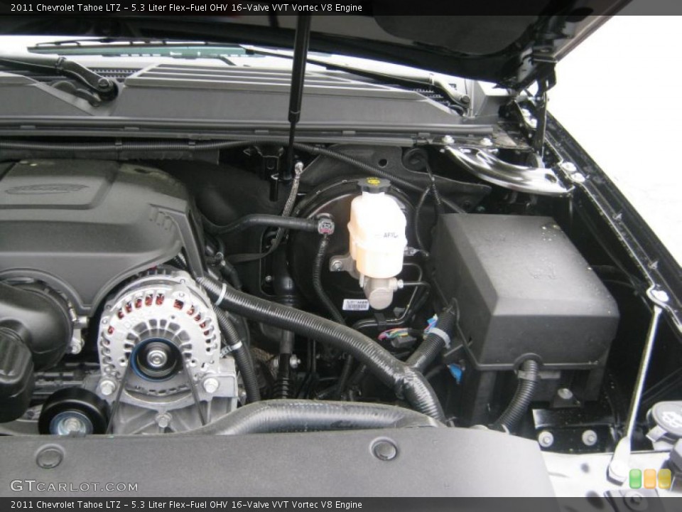 5.3 Liter Flex-Fuel OHV 16-Valve VVT Vortec V8 Engine for the 2011 Chevrolet Tahoe #47253056