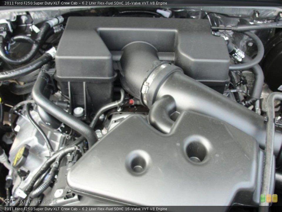 6.2 Liter Flex-Fuel SOHC 16-Valve VVT V8 Engine for the 2011 Ford F250 Super Duty #47253344