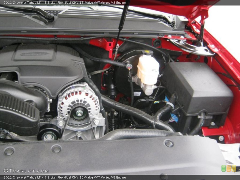 5.3 Liter Flex-Fuel OHV 16-Valve VVT Vortec V8 Engine for the 2011 Chevrolet Tahoe #47253401
