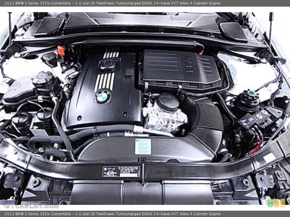 3.0 Liter DI TwinPower Turbocharged DOHC 24-Valve VVT Inline 6 Cylinder Engine for the 2011 BMW 3 Series #47255519