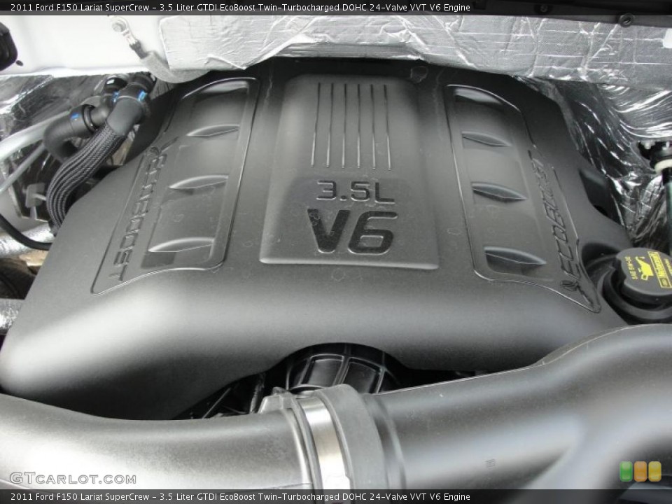 3.5 Liter GTDI EcoBoost Twin-Turbocharged DOHC 24-Valve VVT V6 Engine for the 2011 Ford F150 #47256545