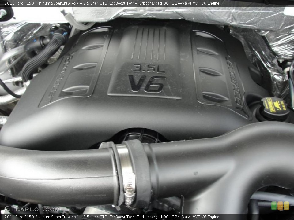 3.5 Liter GTDI EcoBoost Twin-Turbocharged DOHC 24-Valve VVT V6 Engine for the 2011 Ford F150 #47258315