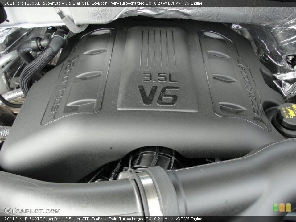 3.5 Liter GTDI EcoBoost Twin-Turbocharged DOHC 24-Valve VVT V6 Engine for the 2011 Ford F150 #47258900