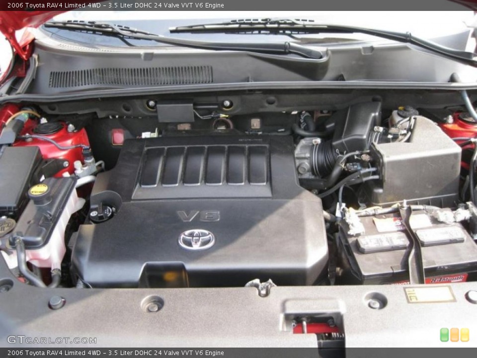 3.5 Liter DOHC 24 Valve VVT V6 Engine for the 2006 Toyota RAV4 #47261792