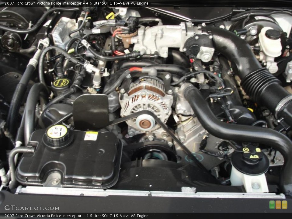 4.6 Liter SOHC 16-Valve V8 Engine for the 2007 Ford Crown Victoria #47264624