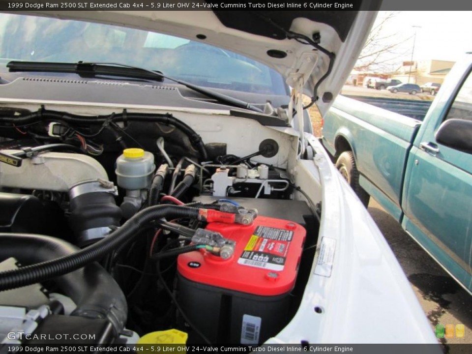 5.9 Liter OHV 24-Valve Cummins Turbo Diesel Inline 6 Cylinder Engine for the 1999 Dodge Ram 2500 #47264678
