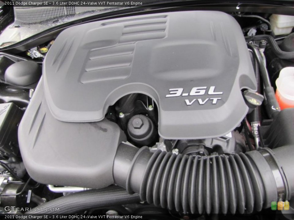 3.6 Liter DOHC 24-Valve VVT Pentastar V6 Engine for the 2011 Dodge Charger #47267591