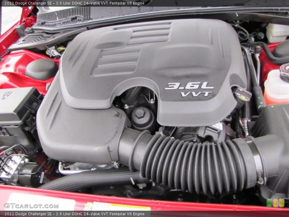 3.6 Liter DOHC 24-Valve VVT Pentastar V6 Engine for the 2011 Dodge Challenger #47267780