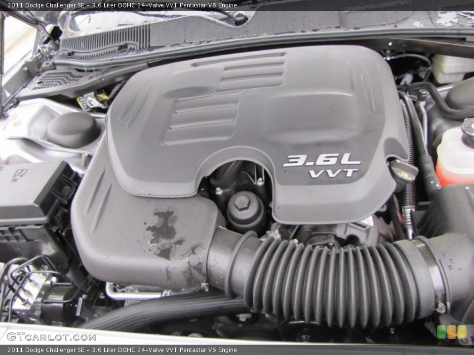 3.6 Liter DOHC 24-Valve VVT Pentastar V6 Engine for the 2011 Dodge Challenger #47267951