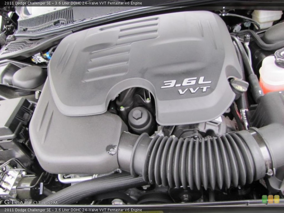 3.6 Liter DOHC 24-Valve VVT Pentastar V6 Engine for the 2011 Dodge Challenger #47268311