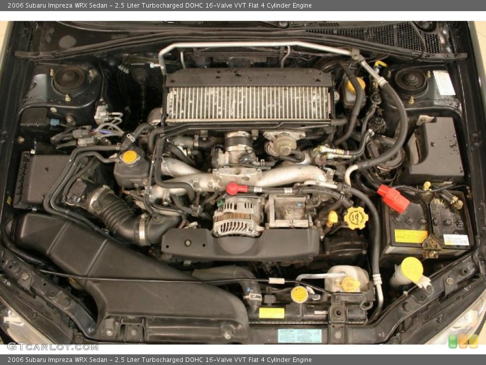 2.5 Liter Turbocharged DOHC 16-Valve VVT Flat 4 Cylinder Engine for the 2006 Subaru Impreza #47269184