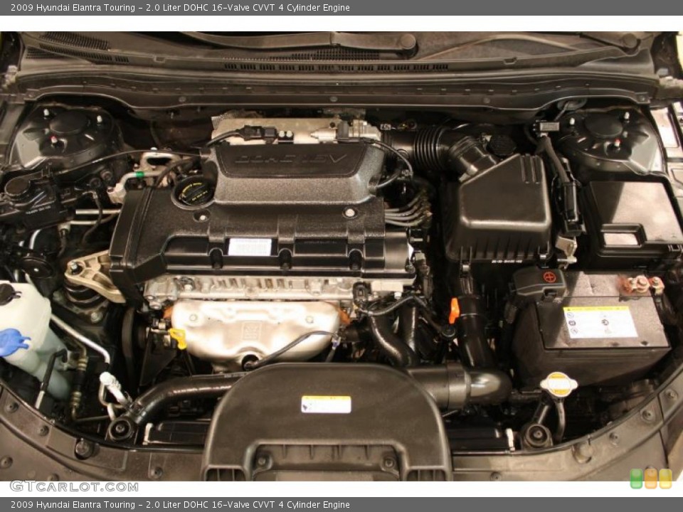 2.0 Liter DOHC 16-Valve CVVT 4 Cylinder Engine for the 2009 Hyundai Elantra #47270615