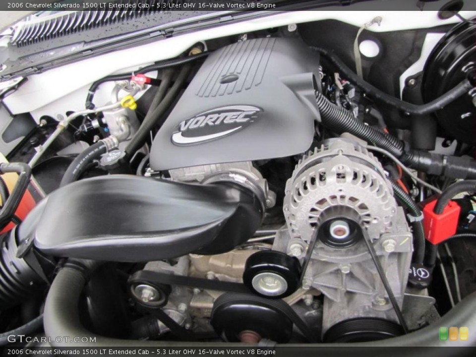 5.3 Liter OHV 16-Valve Vortec V8 Engine for the 2006 Chevrolet Silverado 1500 #47270879