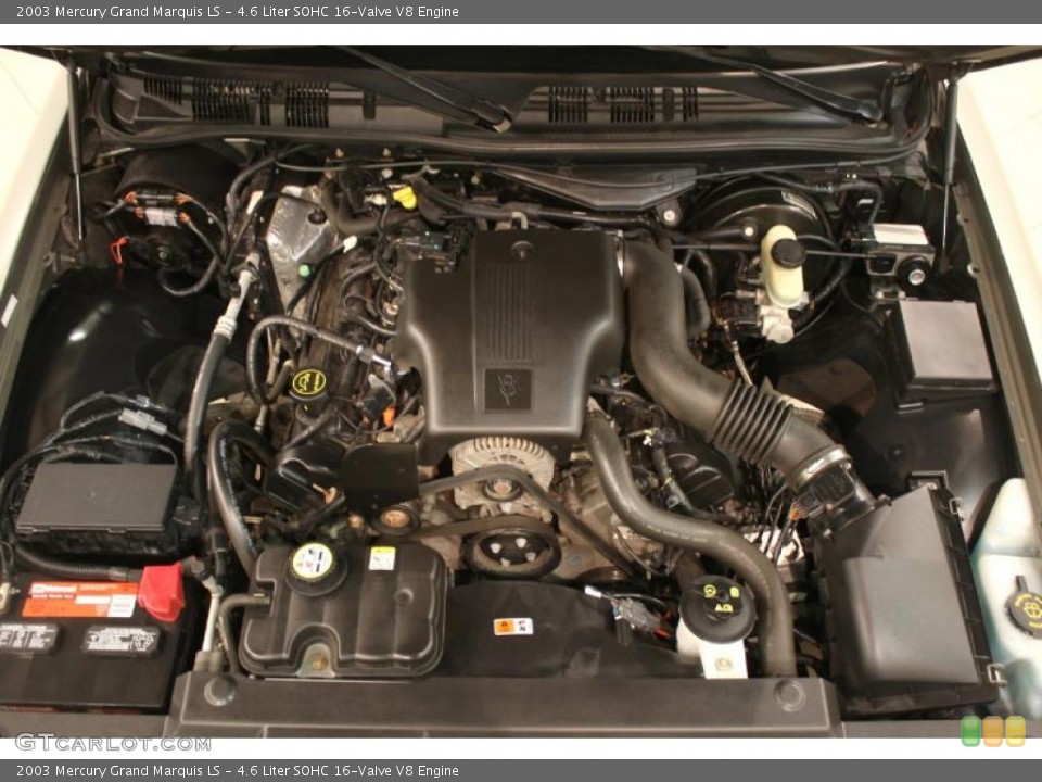 4.6 Liter SOHC 16-Valve V8 Engine for the 2003 Mercury Grand Marquis #47271167